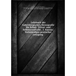   Alfred Stenography  (on Gabelsbergers principles) Albrecht Books