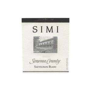  Simi Winery Sonoma County Sauvignon Blanc 2010 Grocery 