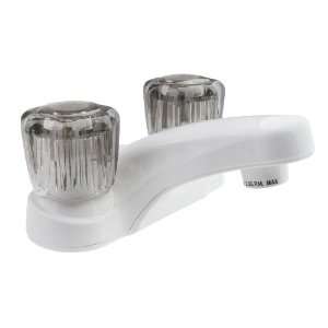   in White   RV Bathroom Faucet for Travel Trailers, Campers, Motorhomes