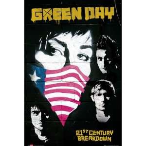  (24x36) Green Day (21st Century Breakdown, Group, Bandanas 