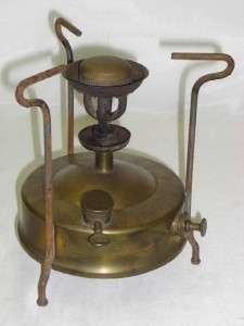 Vintage PRIMUS Brass STOVE by B.A HJORTH Sweden Antique