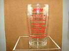 Vintage Pyro Embossed Advertising Glass Frigidaire Decorator Colors 