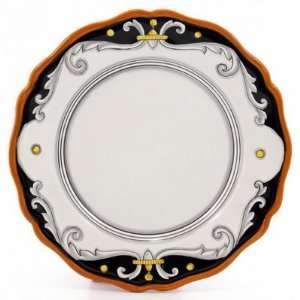  ANTICO DERUTA NERO Dinner Plate (Simple Decor   SIM) [11 