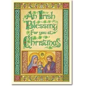  Irish Blessing Christmas Card
