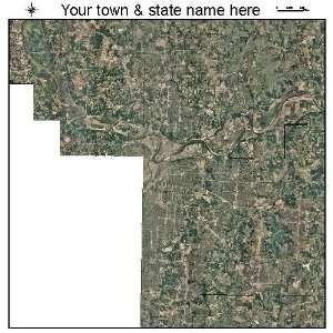   Aerial Photography Map of Kansas City, Kansas 2010 MO 