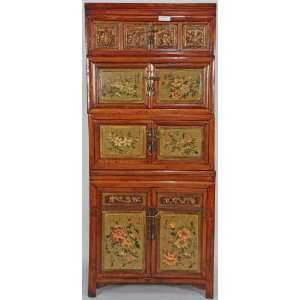 BK0012Y Antique Chinese Stacking Traveling Chests, circa 1830, Jiangxi 