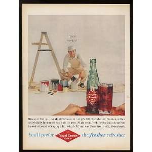  1959 RC Royal Crown Cola Painter Print Ad