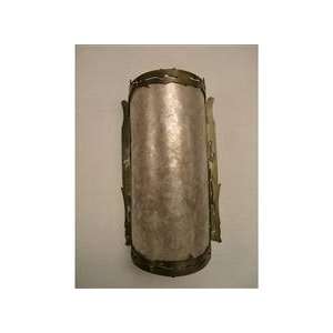   Light ADA Wall Sconce, Antique Copper Finish with Silver Mica Panel