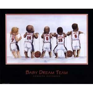  Baby Dream Team by Kenneth Gatewood 10x8 Baby