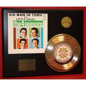  4 Seasons Laser Etched 24kt Gold Record Big Man in Town 