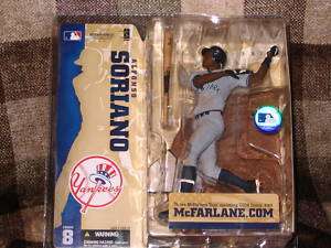 Alfonso Soriano McFarlane Series 8 NY Yankees  