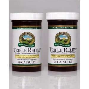 Natures Sunshine Triple Relief Herbal Combination Supplement for 