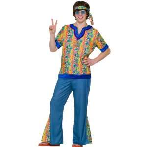 Lets Party By Forum Novelties Inc Far Out Dude Teen Costume / Blue 