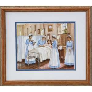  The Nurses Framed Lithograph 