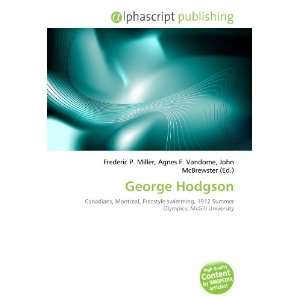  George Hodgson (9786134251037) Frederic P. Miller, Agnes 