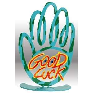    Good Luck Hamsa Sculpture By David Gerstein