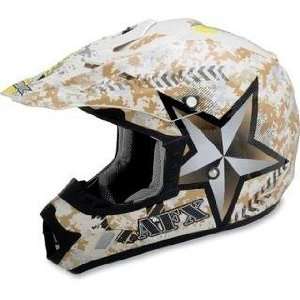  AFX Peak for FX 17 Helmet , Style Marpat, Color Desert 