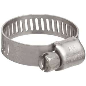  Brand M8S Micro Seal, Miniature All Stainless Worm Gear Hose Clamp 