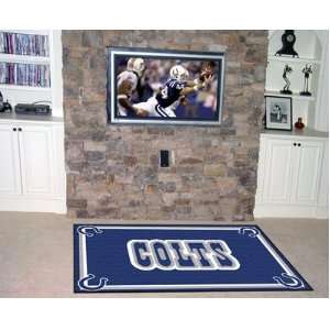  Indianapolis Colts 4 Foot x 6 Foot Rug