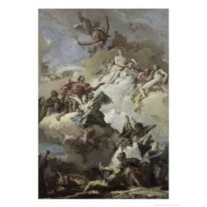  Apotheosis of Aeneas Giclee Poster Print by Giovanni 