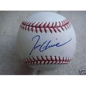  Autographed Tom Glavine Baseball   Official Ml Coa 