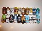 STAR WARS MIGHTY BEANZ LOT MILLENNIUM FALCON, LIGHTSABER, WITH THREE 