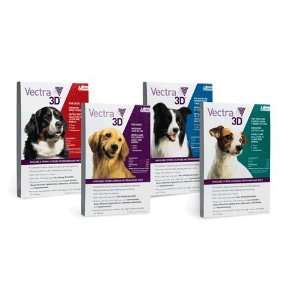  Vectra 3d for Dogs Over 95 Lbs 6 Dose