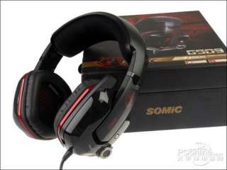 Somic G909 USB 7.1 Stereo/headband gaming headphone with Mic black 