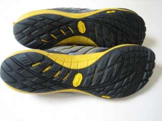 Merrell Mens Shoes SZ 13, Trail Glove Smoke/Adventure Yellow Shoes 