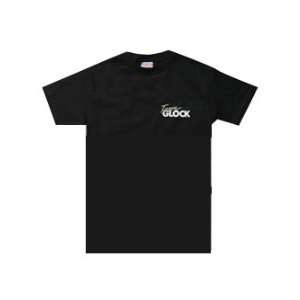 Glock Team Glock Logo Black Short Sleeve T Shirt SZ LG  