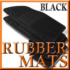 Toyota CAMRY ALL WEATHER BLACK RUBBER FLOOR MATS  