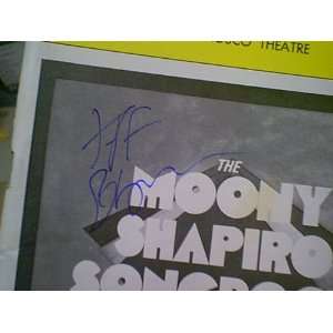  Goldblum, Jeff The Moony Shapiro Songbook 1981 Playbill 