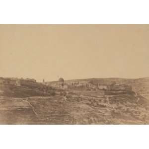 1856 Jrusalem, Ct Sud / Aug. Salzmann. SUMMARY View of south side of 