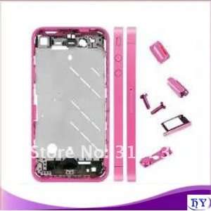  new pink paint color midplate set for 4g 4 Cell Phones 