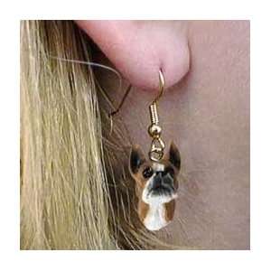  Boxer Earrings Hanging 