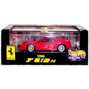 Hot Wheels Collectibles   Ferrari   1994 F512M (Red) Replica w/Display 