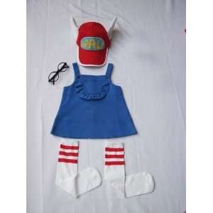    Cosplay Costumes Dr.Slump & Arale clothing 5pc Set 7 Toys & Games