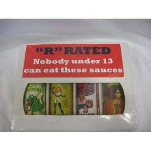  R Rated   Nobody Under 13 can Eat These Sauces   4 Pack 