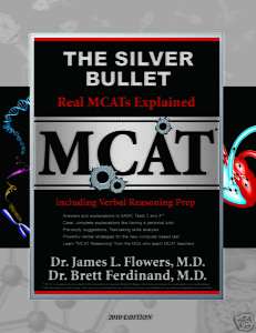   Bullet Real MCATs Explained + Verbal Reasoning 0978463811  