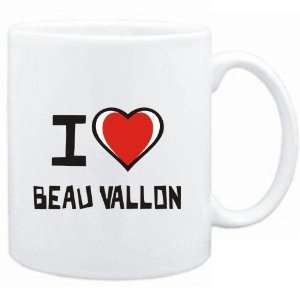  Mug White I love Beau Vallon  Cities