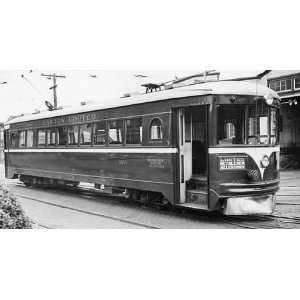 1929 Lehigh Valley Transit Cincinnati Car Co. Curved side 