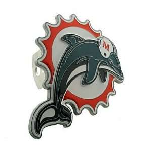  Miami Dolphins Trailer Hitch Logo Cover