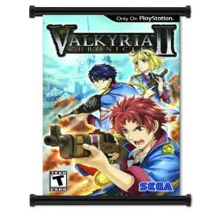 Valkyria Chronicles 2 Game Fabric Wall Scroll Poster (16 x 24 
