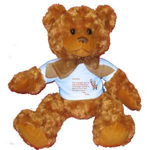  Dear Santa Letter Spoil Valeria Rotten Plush Teddy Bear 