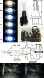 H4 3 6000K 35W Bi Xenon HID Hi/Low Conversion Slim Kit  