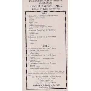  GEMINIANI Concerti Grossi, Op. 7 Music