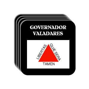 Minas Gerais   GOVERNADOR VALADARES Set of 4 Mini Mousepad Coasters