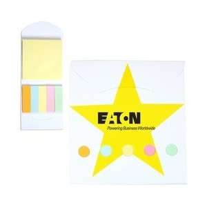    MB502    Pocket Sticky Note Memo Book   Star