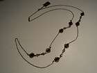 VINTAGE NECKLACE WHITING DAVIS UNWORN IN BOX AMETHYST RHINESTONE 