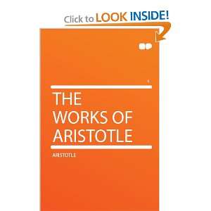  The Works of Aristotle Aristotle Books